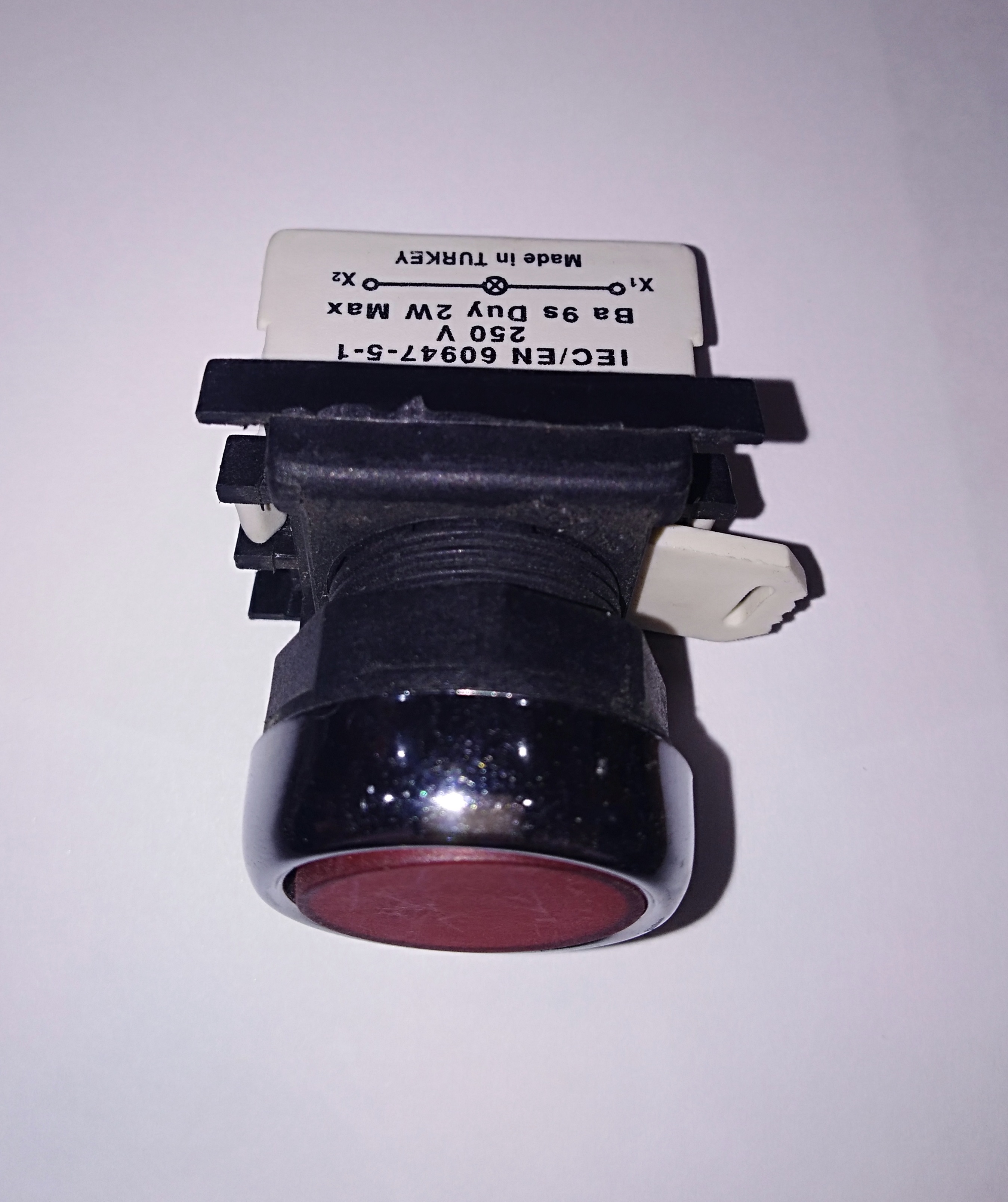 Изображение Кнопки (старт-стоп) с подсветкой 220V