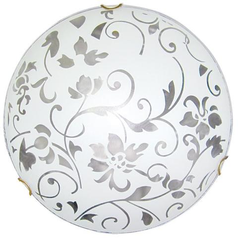Изображение Эрика 300 1*60W Свет-к матовый белый /зол./ ИУ