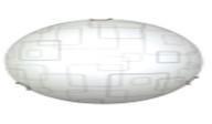 Изображение Оазис 300 2*60W Свет-к матовый белый /зол./ ИУ