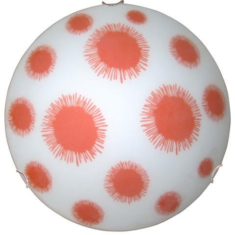 Изображение Оранж 400 2*60W Свет-к матовый белый декор. /зол./ ИУ