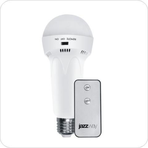 Изображение Аккумуляторный фонарь JAZZway Accu9-L3WR-wh (бел)
