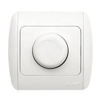 Изображение ZIRVE белый+вставка Выключатель реостат 300W