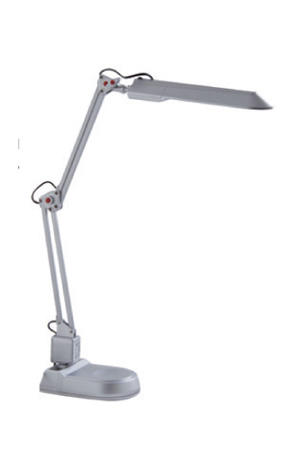 Изображение 5300870 VT-069 PL 11W Настольная лампа 2-х коленная (серебро)