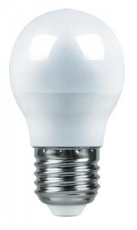 Изображение Лампа светодиодная, (7W) 230V E27 4000K, LB-95