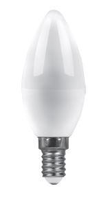 Изображение Лампа светодиодная, (7W) 230V E14 4000K, LB-97